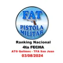 INVITACION 4TA FECHA RANKING NACIONAL PISTOLA MILITAR