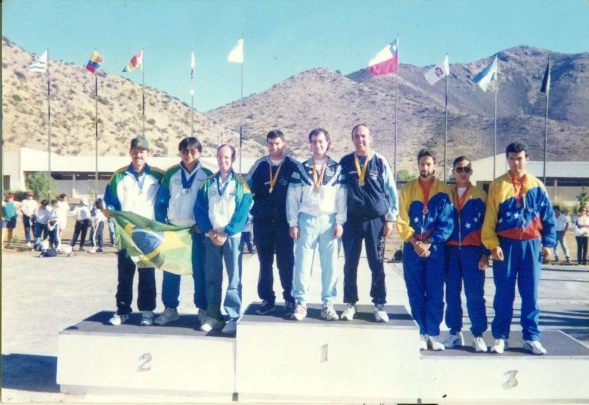 Podio Sudamericano Chile,1997